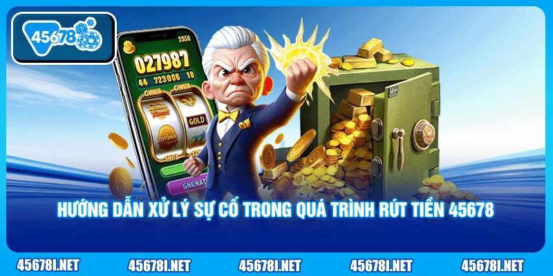 Hướng dẫn xử lý sự cố trong quá trình rút tiền 45678