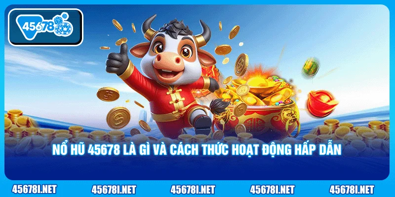 Nổ hũ 45678 là gì và cách thức hoạt động hấp dẫn